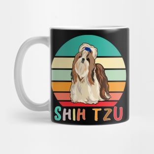 Vintage Retro Shih Tzu Mug